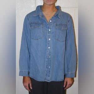 denim button up